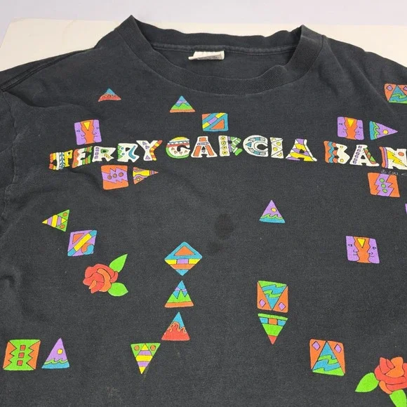 Vintage 1991‎ Jerry Garcia Band Long Sleeve T-Shirt Anvil Large Deadhead Concert - Picture 3 of 12